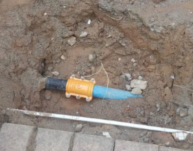 桃山水管漏水检测的情况